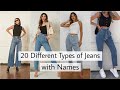 20 Different Types Of Jeans For Women & Girls With Names | Jeans Names For Ladies: Style Gram Jeans