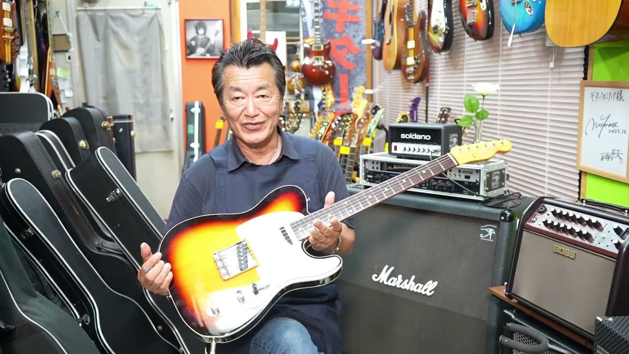 Fender Made in Japan Traditional 60s Telecaster Custom 2017 - YouTube