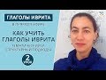 Как выучить ивритские глаголы ∥ Глаголы иврита ∥ Уроки иврита ГЛАГОЛЫ