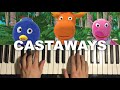 How To Play - Castaways (Piano Tutorial Lesson) | The Backyardigans Mp3 Song
