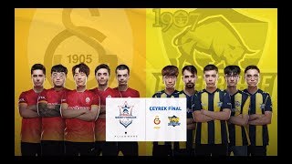 Yarı Finale Kim Yükselecek? GS vs FB Çeyrek Finali 18 Ağustos'ta!