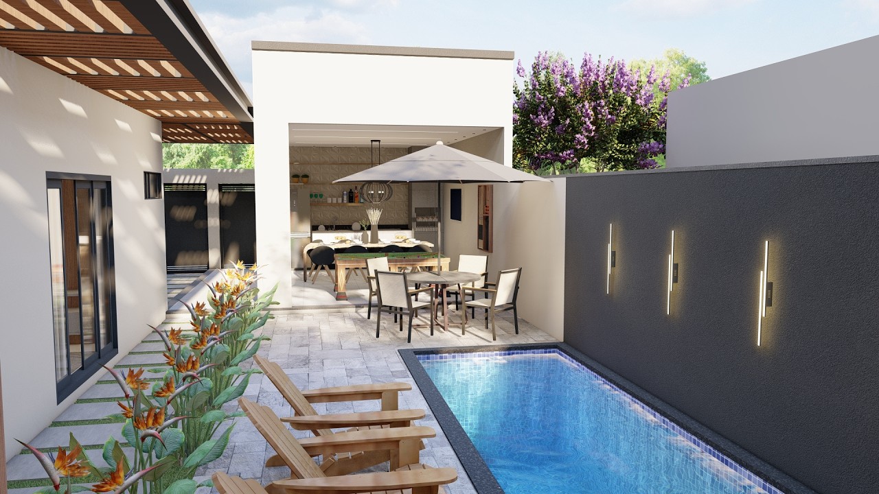 326 | Casa térrea 3 quartos | TERRENO 10X25m |