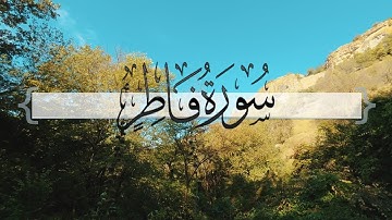 { سورة فاطر } | ماجد العنزي .