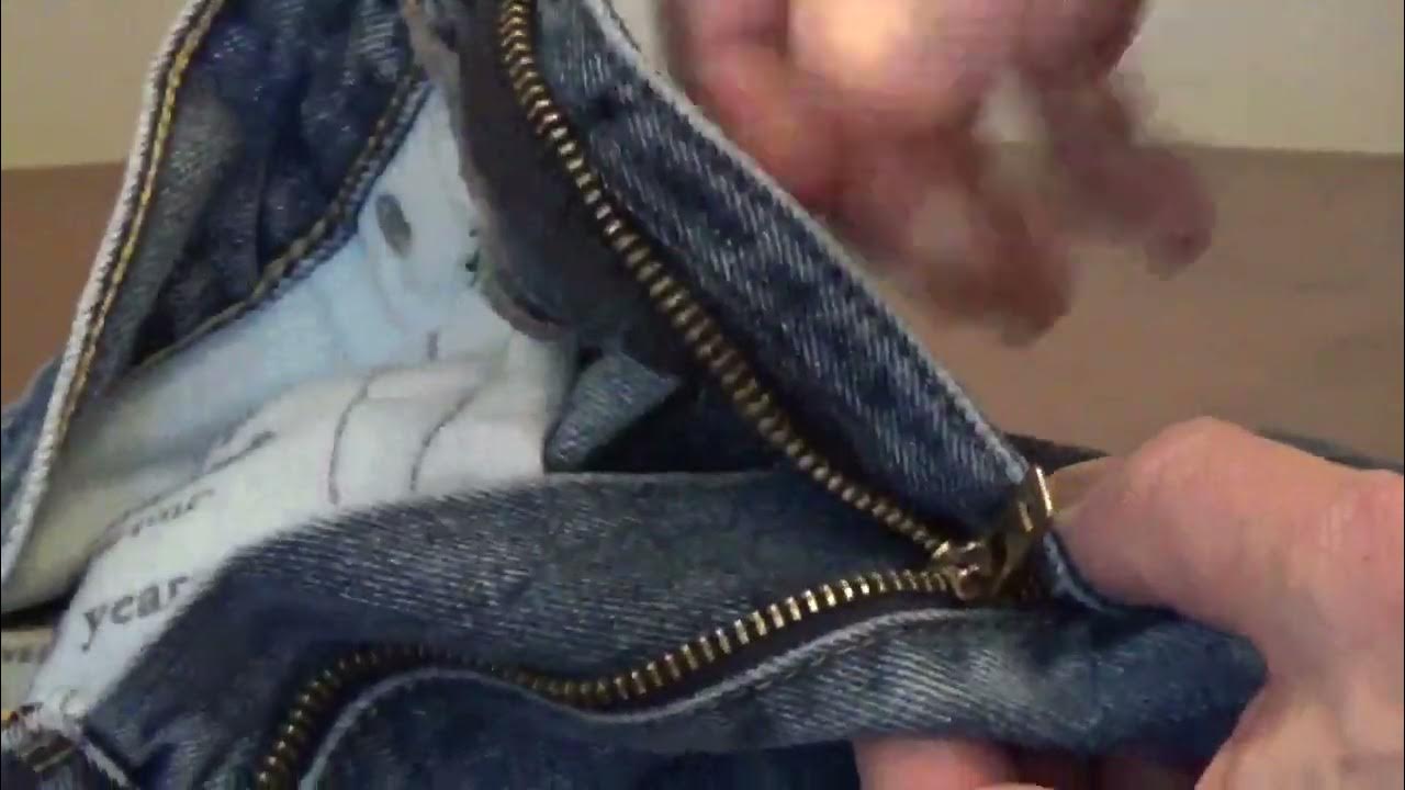 Repair a Zipper That Came Off On One Side YouTube