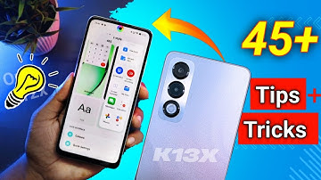 Oppo K13x 5G Tips and Tricks Top 45+ Amazing Features| Hidden Features | ⚡ in हिंदी।