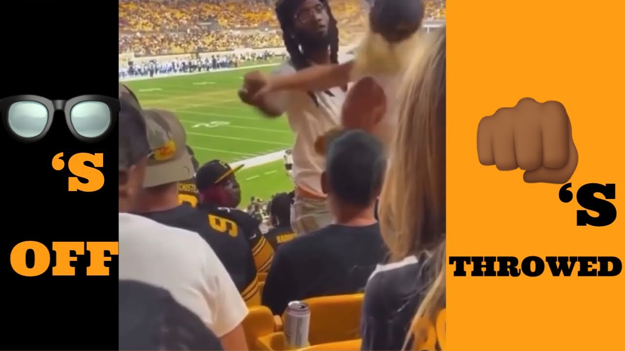 Steelers Fan Fight in Pittsburgh vs Detroit Lions YouTube