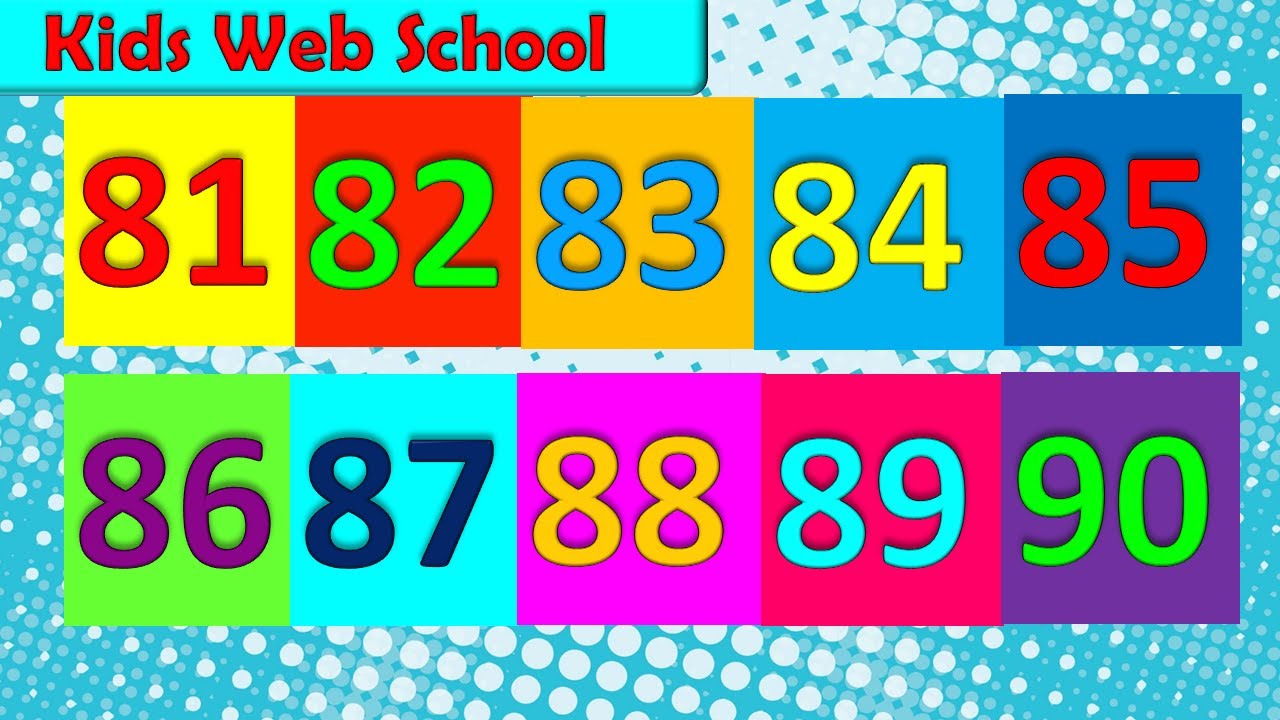 learn-numbers-counting-from-81-to-90-for-children-the-numbers-learn-to-count-from-81-to-90