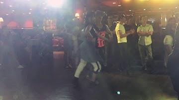 Hanoi Zouk Group -  Linh Zeus and Tam Tran zouk hiphop at Ba Trieu 12.6.2017