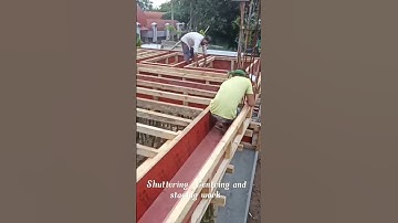 Building shuttering,Centering and staging work