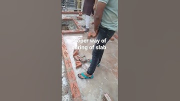 curing of slab. #curing #slab #civil #civilwork #civilengineering #construction