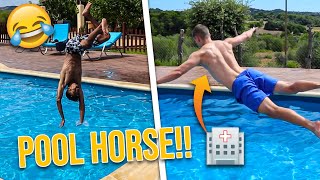 POOL HORSE CHALLENGE ESKALIERT KOMPLETT!