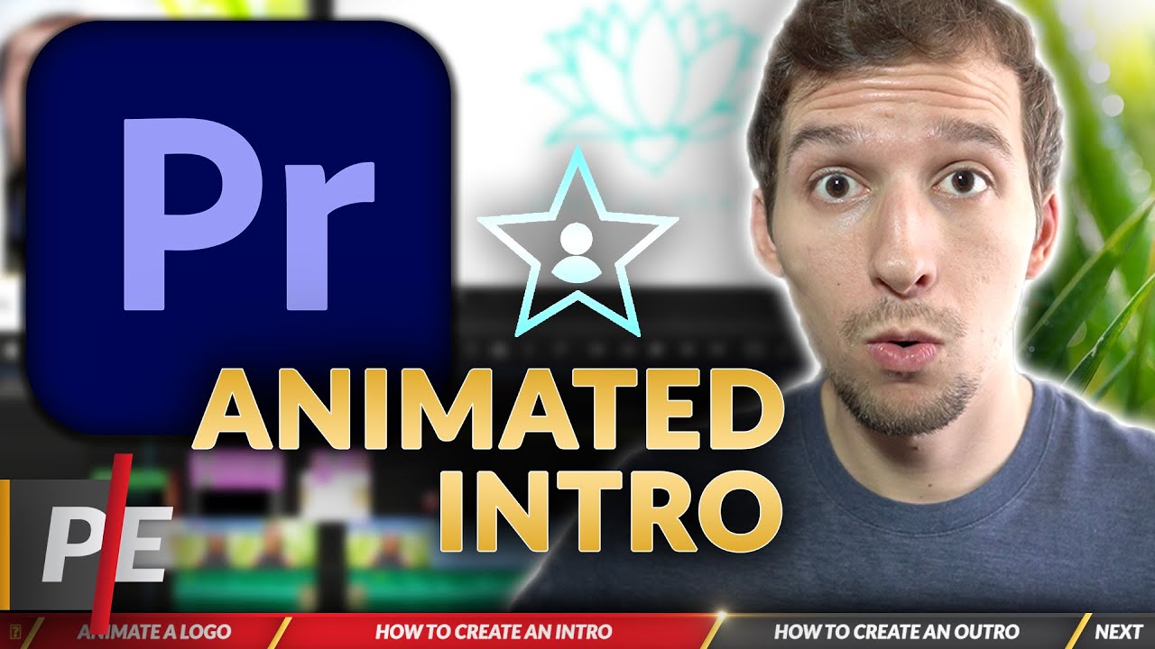 How to Animate a Logo Intro & Outro in Premiere Pro (Adobe Premiere Pro