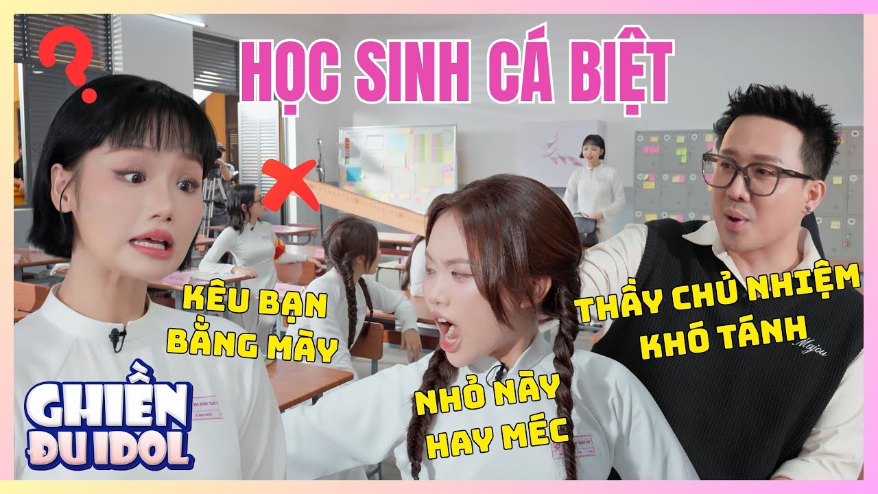 Thầy Chủ nhiệm khó tánh Trấn Thành gặp học sinh cá biệt Miu Lê và trò Mỹ Chi 