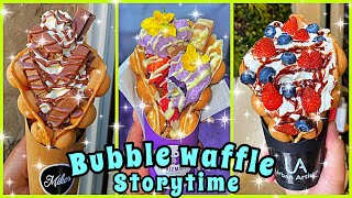 ? BUBBLE WAFFLE Recipe Storytime / I höoked up with. ?