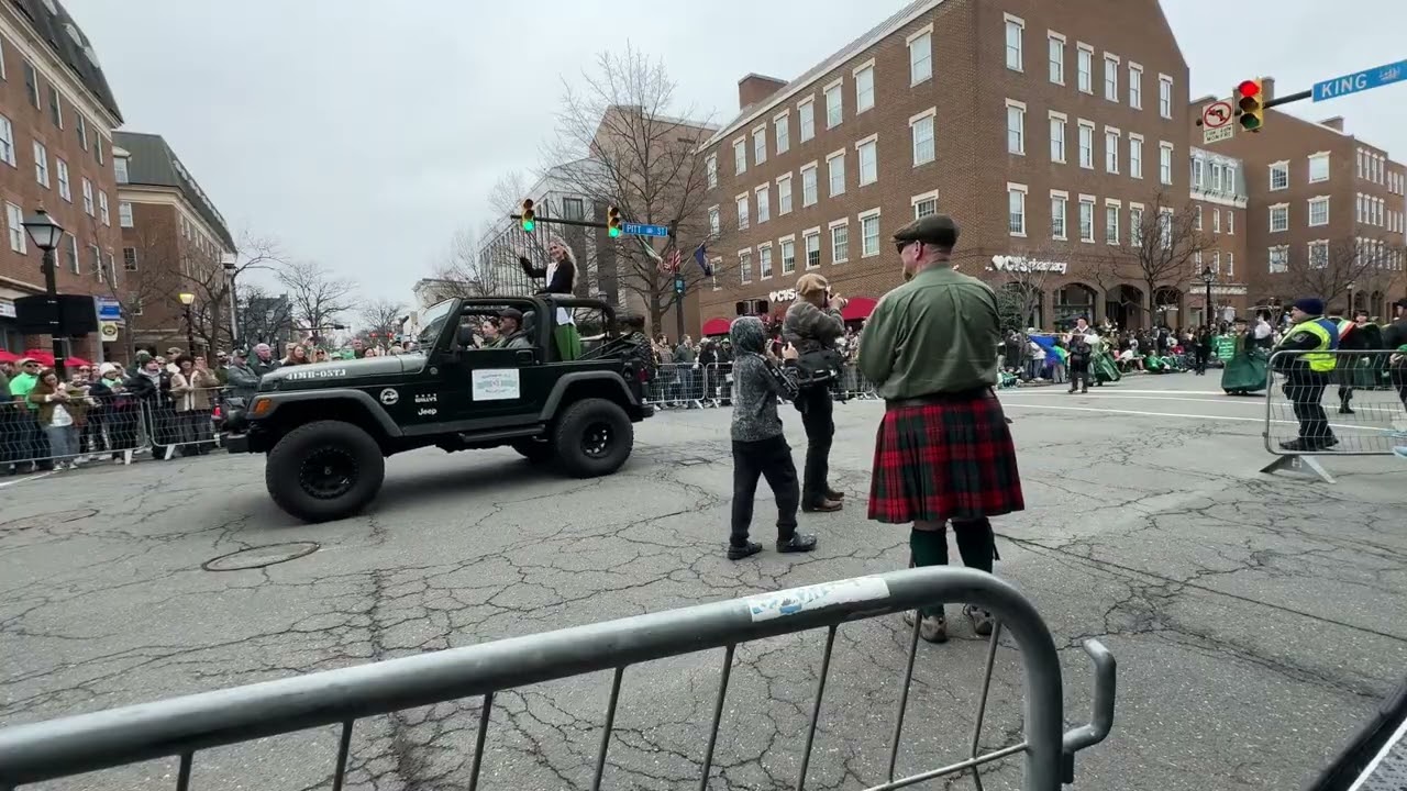 7 Mar 2026  St Patrick's Day Parade in Alexandria Virginia - First Half of the Parade