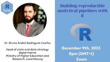 Building Reproducible Analytical Pipelines with R by Dr. Bruno André Rodrigues Coelho | Tunis R User