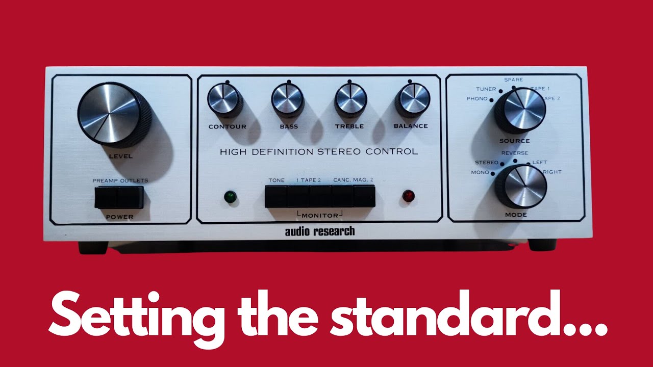 HiFi History The Classic, Tubetastic Audio Research SP3A