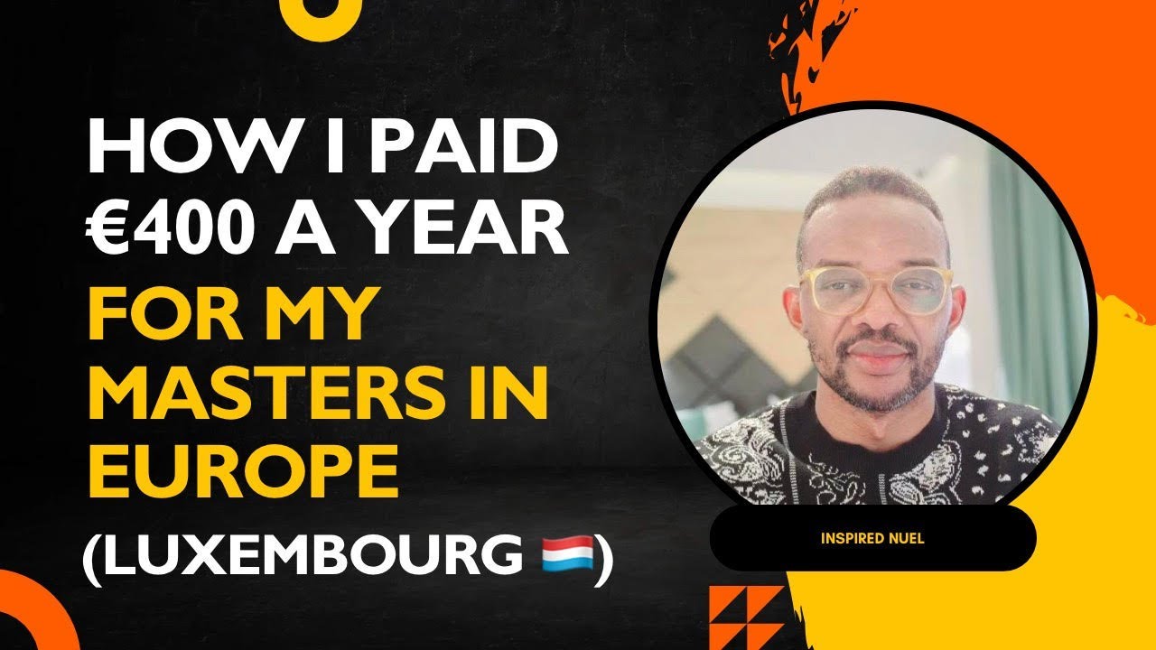 КАК Я ПЛАТИЛ 400 ЕВРО В ГОД ЗА МАГИСТРАТУРУ В ЕВРОПЕ [ЛЮКСЕМБУРГ)]