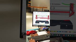 Percobaan Aplikasi Livery Baru di Bus MILA SEJAHTERA AKAP