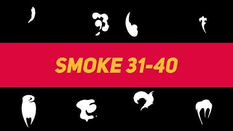 Liquid Elements Smoke 31-40 Motion Graphics Templates
