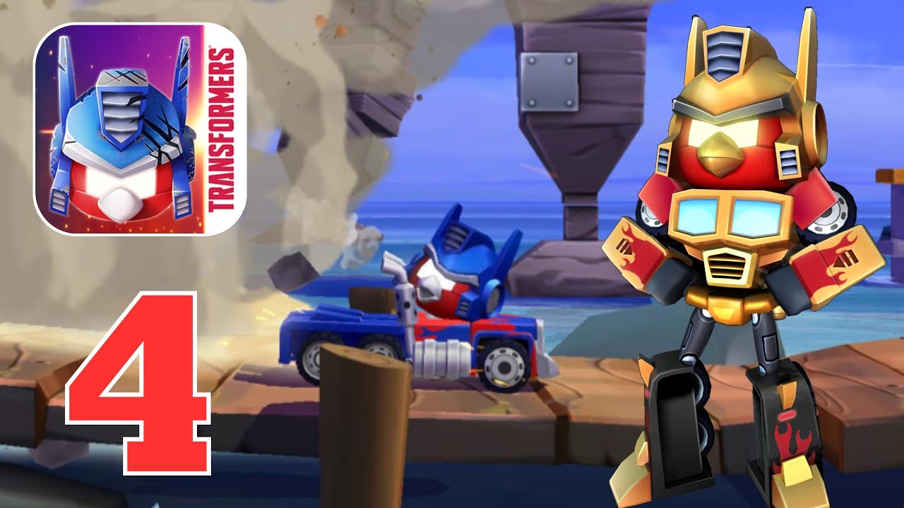 Angry Birds Transformers - Gameplay Walkthrough | Part 4 (Android, iOS ...