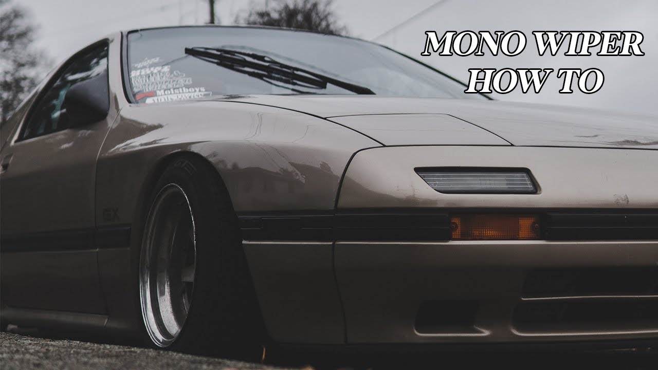 Mono Wiper A Car In 5 Seconds