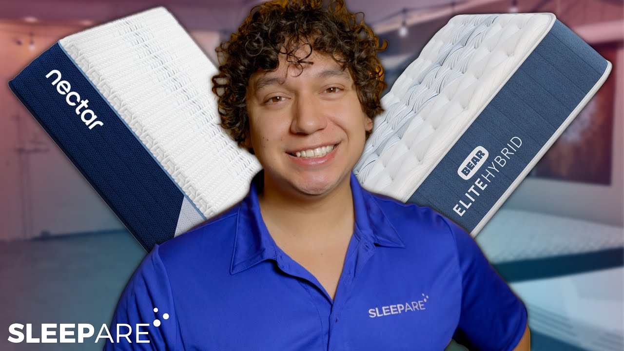 Which Budget Friendly Bed is Best?! Nectar Classic Hybrid VS Bear Elite Hybrid Mattress Review