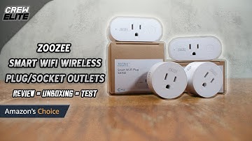 ZOOZEE: Smart WiFi Wireless Plugs | Compatible With Amazon Alexa & Google Assistant [REVIEW]