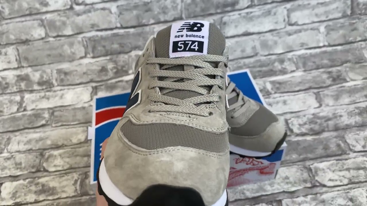 New Balance 574 Grey - YouTube
