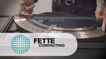 Segment Technology | Fette Compacting
