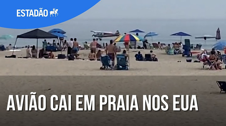 Avião de pequeno porte cai na água perto de Hampton Beach, nos EUA