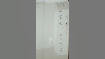 If cosA = √3/2, find the value of sin2A | #mathematics #shorts #mathshorts