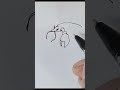 Draw a Lobster in 30 Seconds! 🦞🔥 #Shorts
