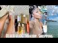 VLOG! HOW TO SMELL AMAZING ALL DAY LONG + GLOWING SKIN ROUTINE | BEACH DAY + BBW SHOPPING + HAUL