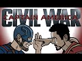 Captain america civil war trailer spoof  toon sandwich