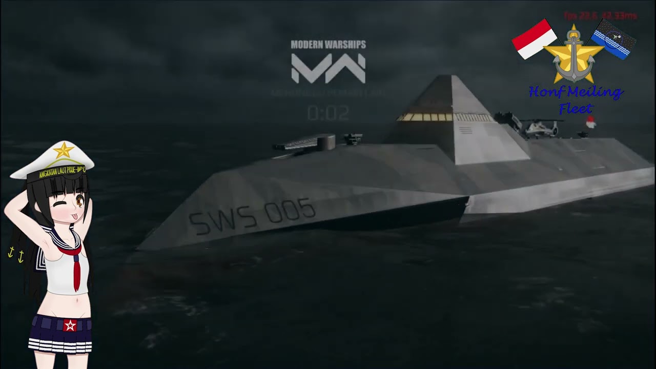 Modern Warships FS Swordship Speedrun with X-51 