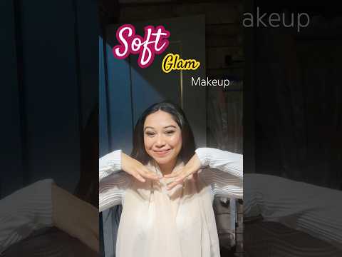 Soft glam makeup 💐🫶🏻 #shorts