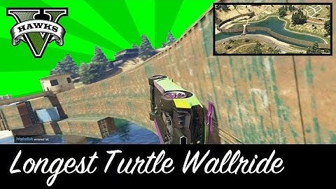 GTAV Custom Race - Longest Turtle Wallride (1:30 Stunt Intro)