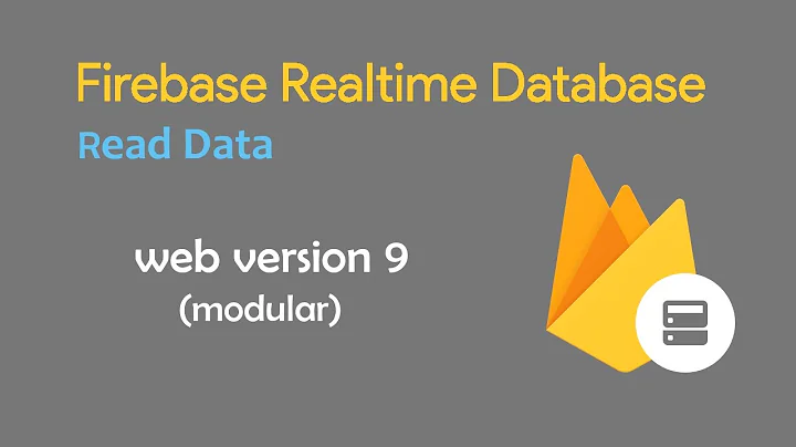 how to read data from firebase #database (#firebase #modular version 9) #firebaserealtimedatabase
