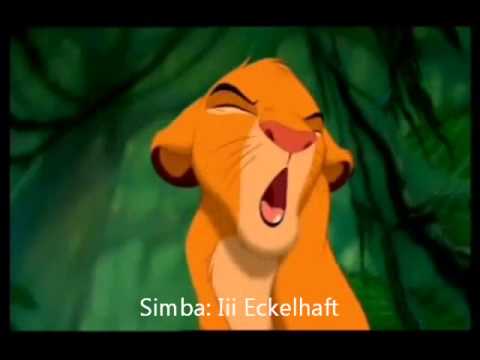 Konig Der Lowen Hakuna Matata Lyrics Youtube