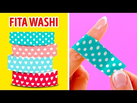 22 IDEIAS LEGAIS DE ARTES MANUAIS EM 5 MINUTOS PARA CRIANÇAS