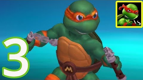 TMNT Mutant Madness - Gameplay Walkthrough Part 3 (iOS, Android)