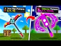 Crafting UPGRADED SUPER HERO PICKAXES (Secret Powers!) - Minecraft Mods Gameplay