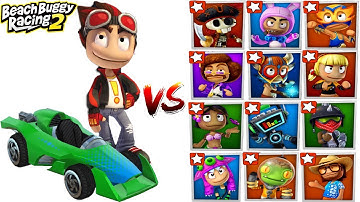Beach Buggy Racing 2 Android Gameplay | Rez vs All Boss Battles