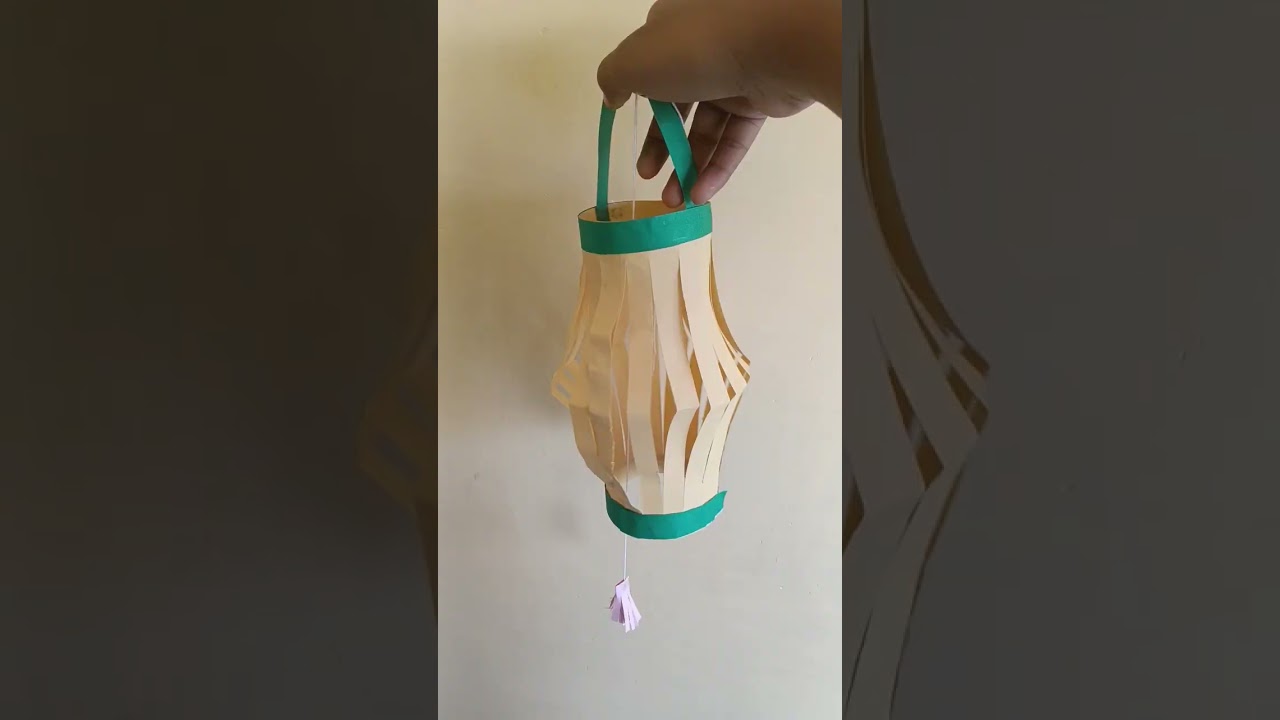 "Handmade lantern, heart full of happiness 🩷🪔 