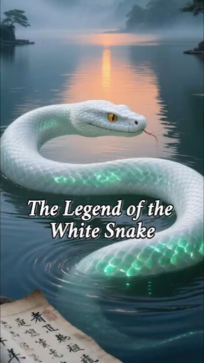 The legend of the White Snake #whitesnake #mythicalcreatures  #ghoststories #folklore #legendarytale