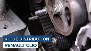 Changer le kit distribution et la pompe à eau - Renault Clio 2