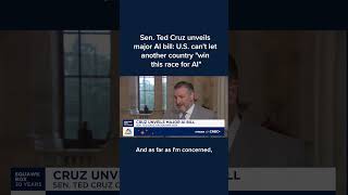 Sen. Ted Cruz unveils major AI bill: U.S. can't let another country 'win this race for AI'