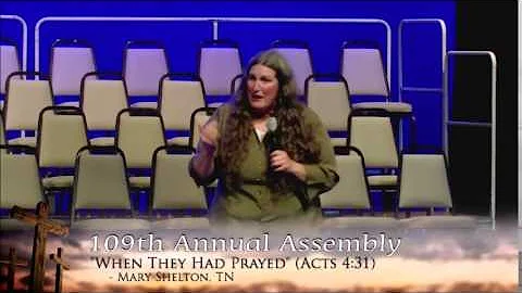 Message When They Had Pray by Mary Shelton