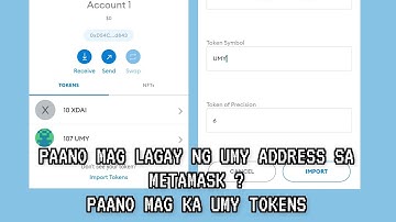 PAANO MAG ADD NG UMY ADDRESS SA METAMASK ? PAANO MAG KA UMY TOKENS ( XDAI TO GCASH LEGIT BA ? )